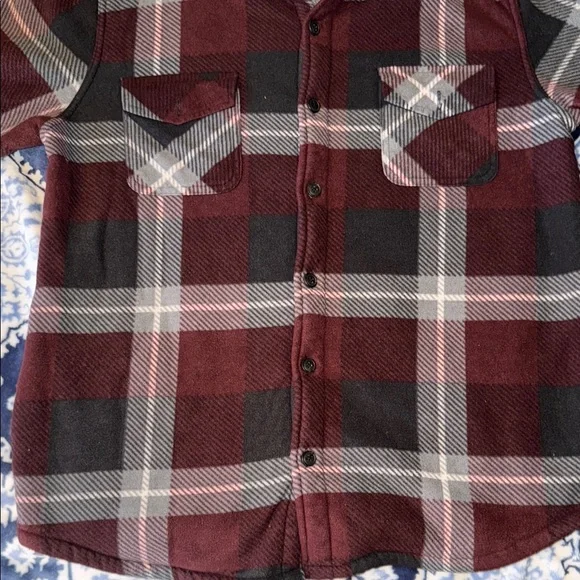 Men's or Women’s Plaid Bomber Jacket in preloved but New Condition. Men’s Large. - Picture 5 of 14